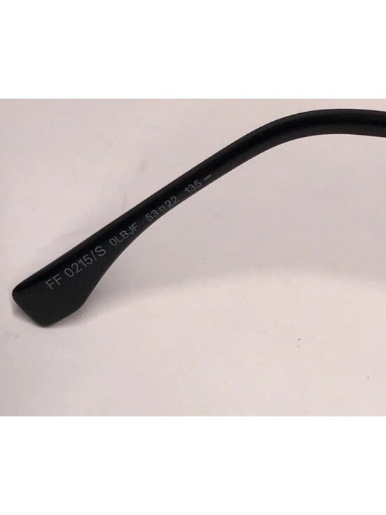 New Authentic Stylish Black and Blue Cat-Eye Sunglasses FF0215/S 0LBJF main image 6